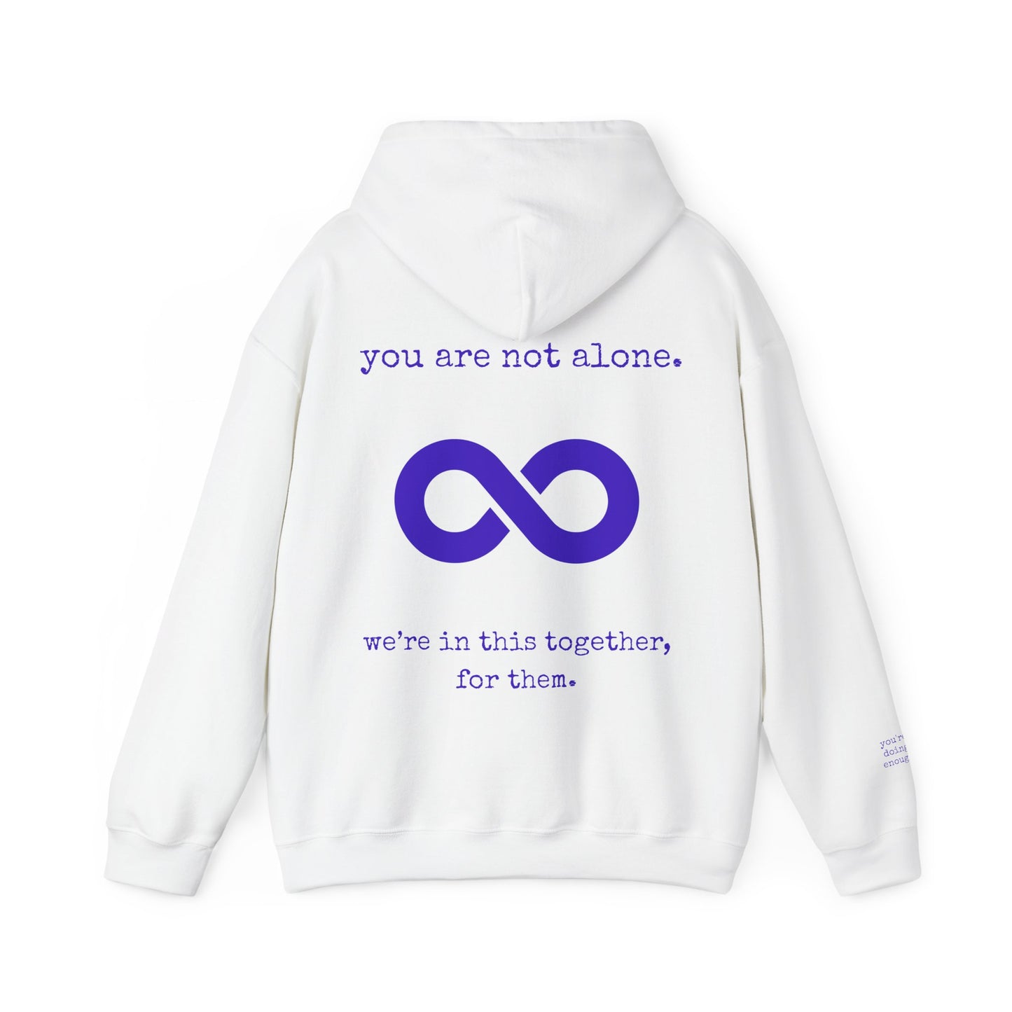 Augility Collective Hoodie - Special Edition White & Purple