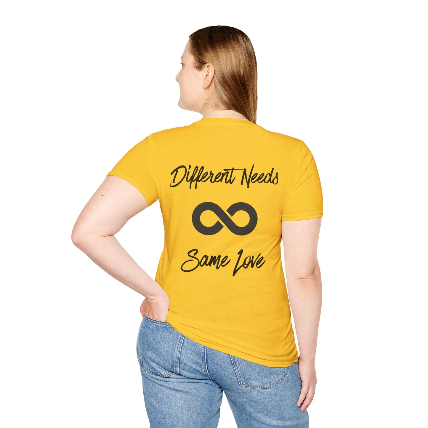 Different Needs, Same Love - Augility Collective T-shirt - Various Colours