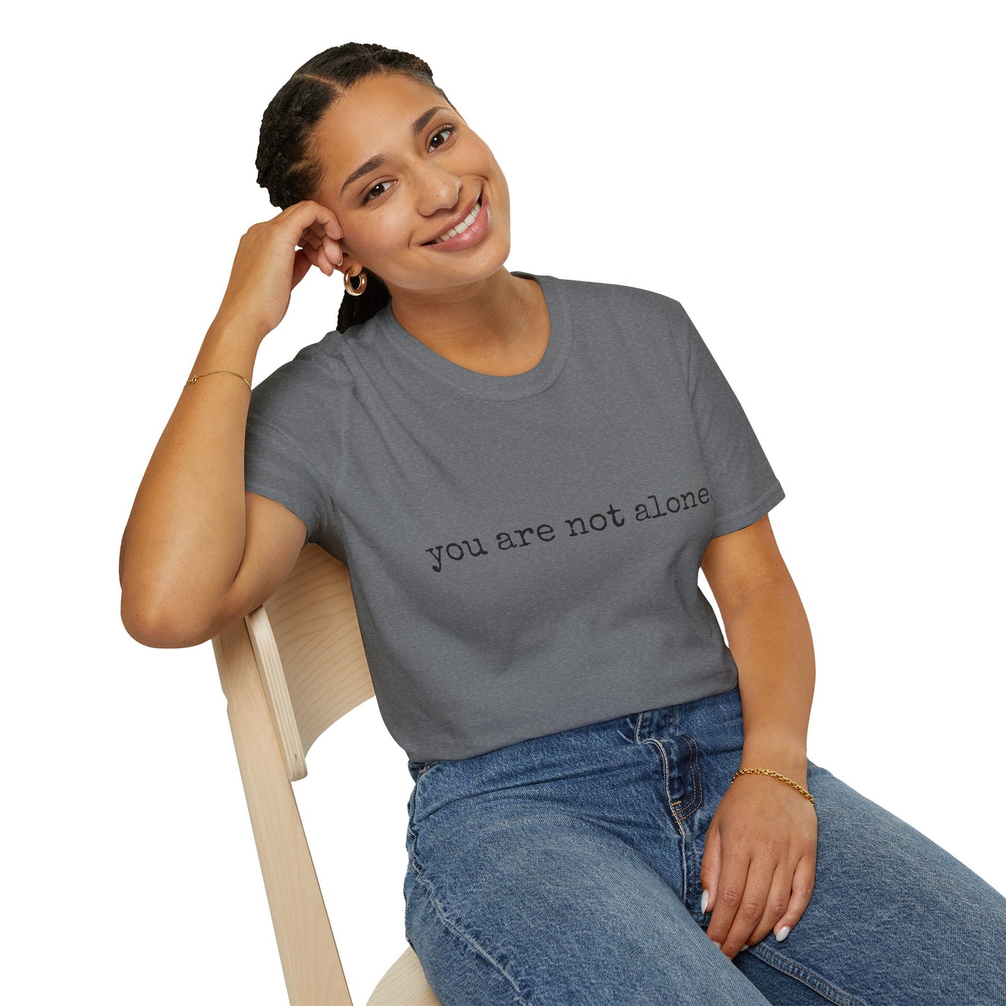 You are not alone - Augility Collective T-shirt - Various Colours