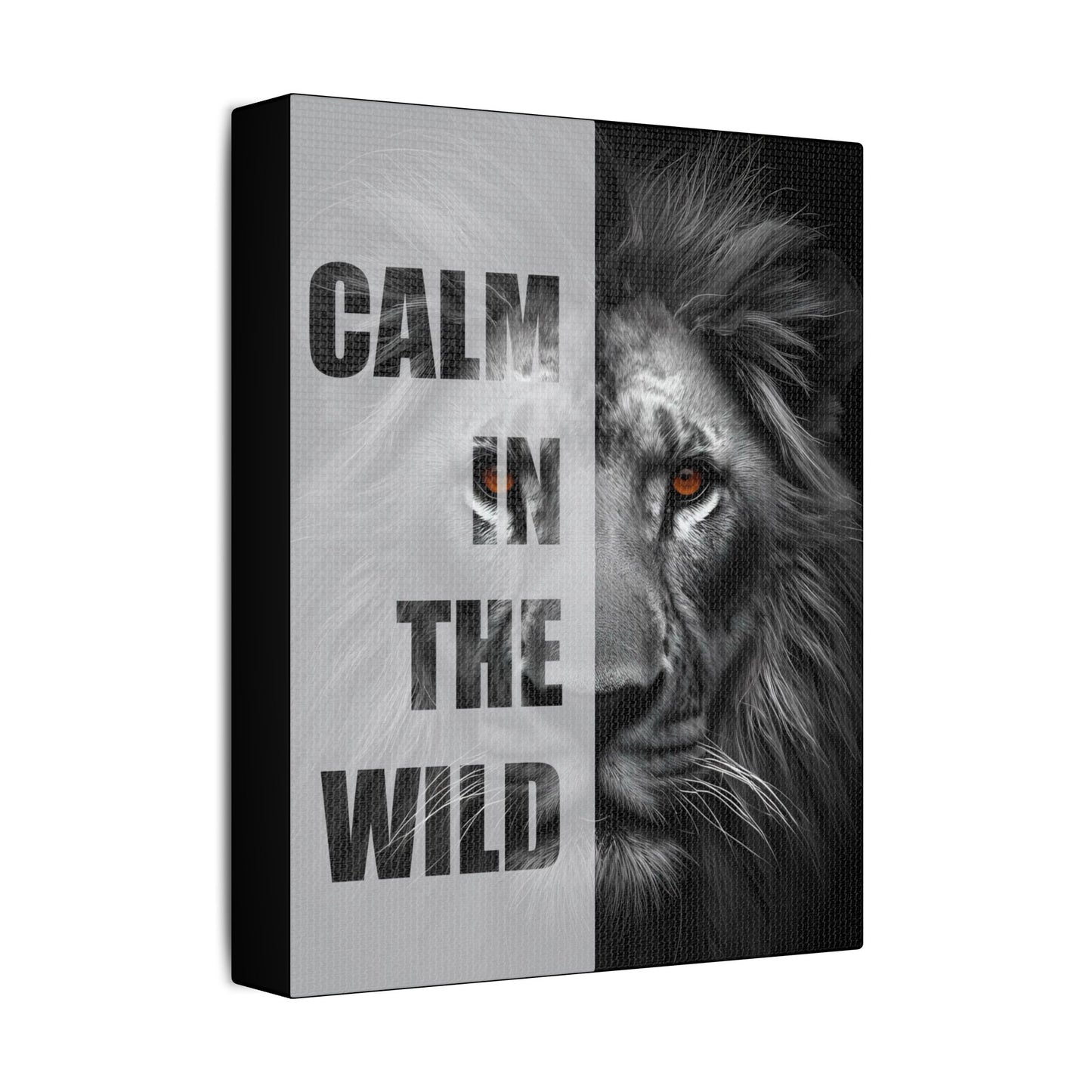 Calm in the Wild Canvas Wall Print - Perfect for your home, office, or sensory-friendly space.