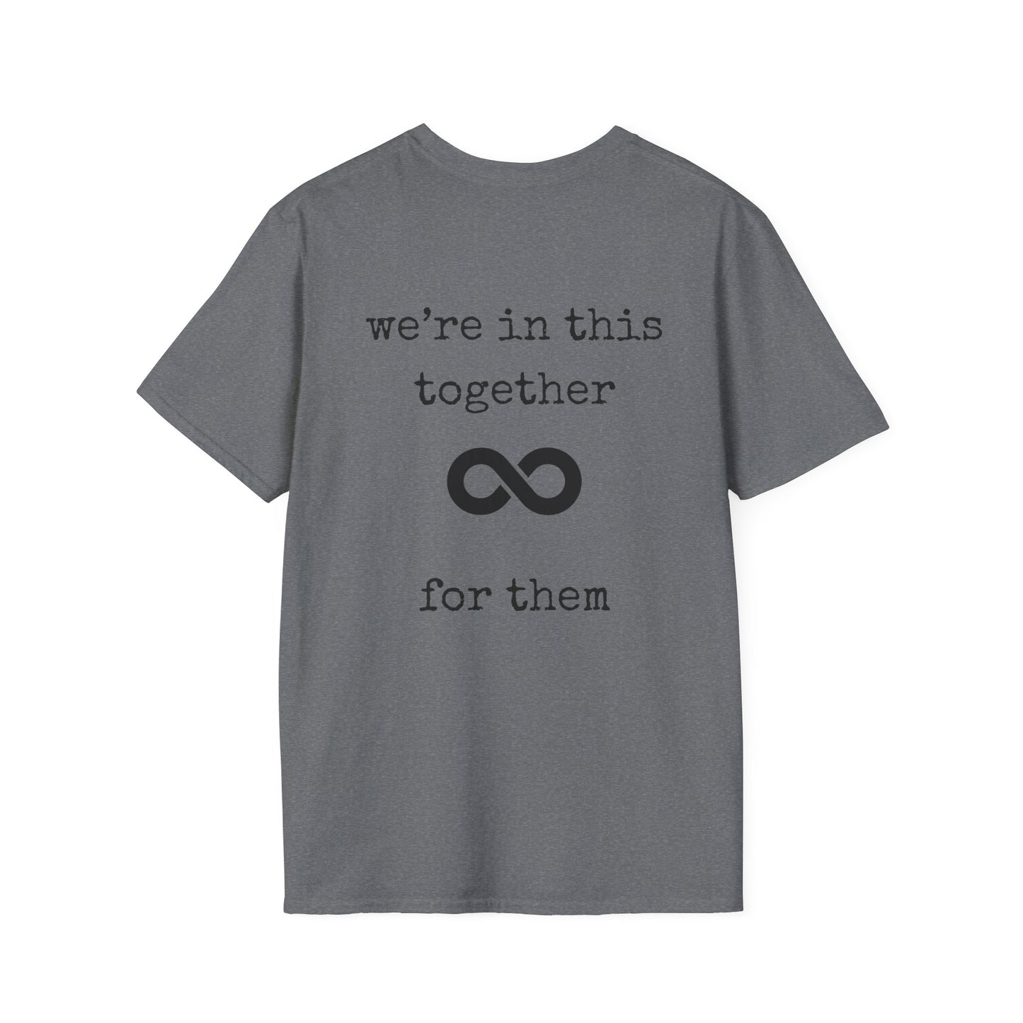 You are not alone - Augility Collective T-shirt - Various Colours
