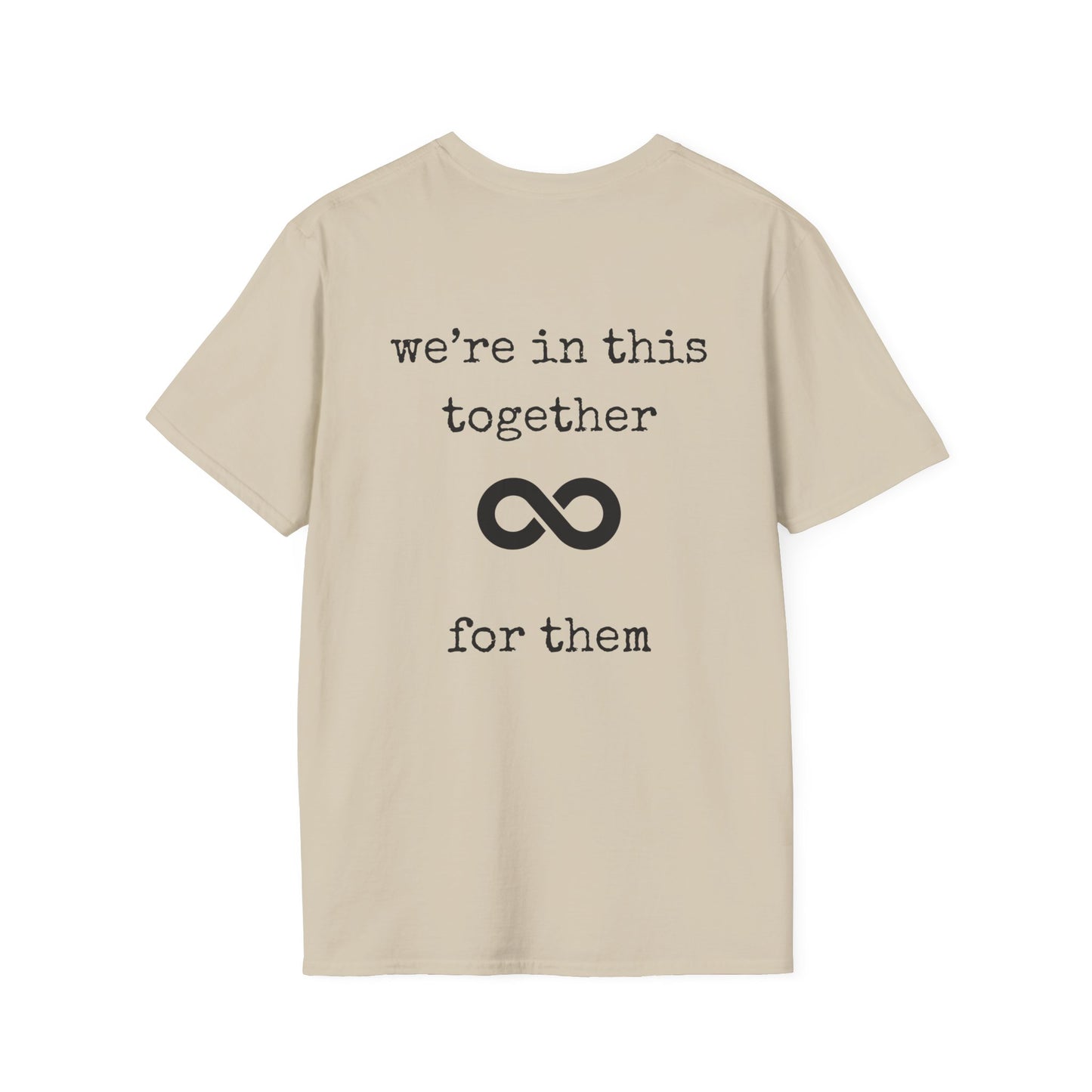 You are not alone - Augility Collective T-shirt - Various Colours