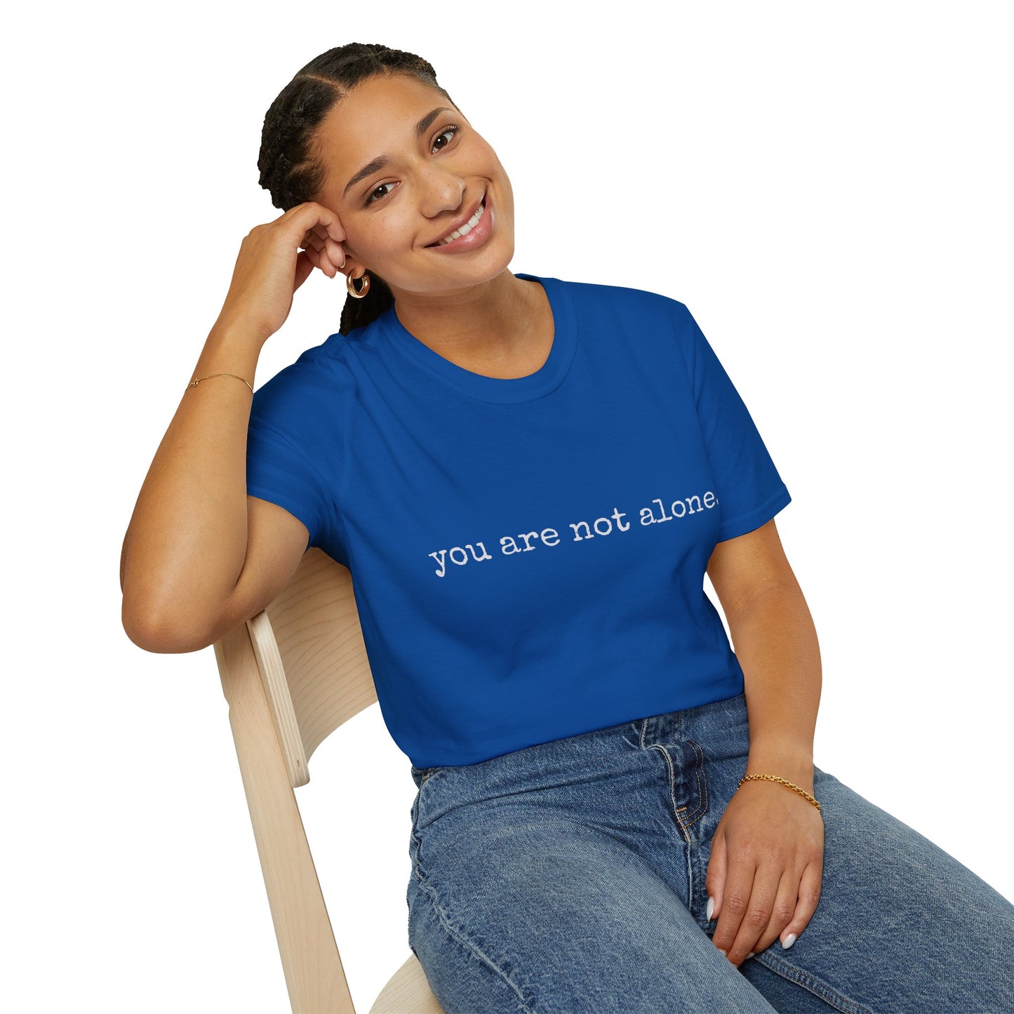 You are not alone - Augility Collective T-shirt - Various Colours