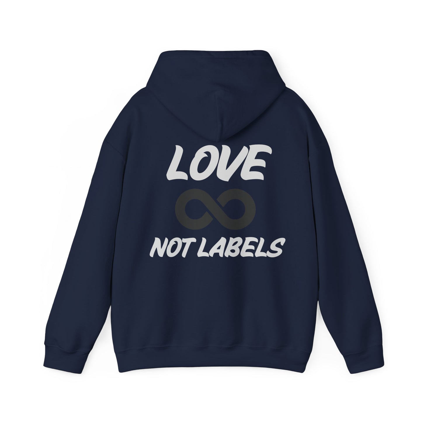 Love, Not Labels - Augility Collective Hoodie