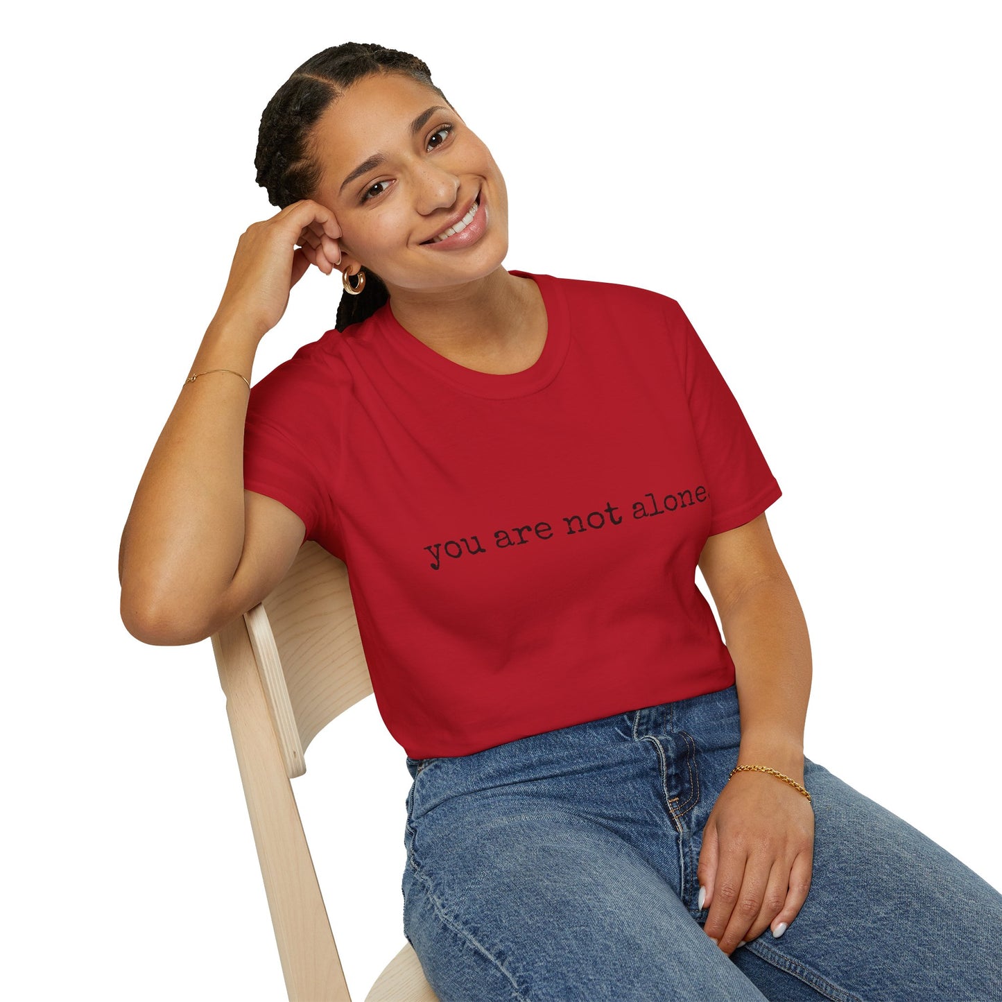 You are not alone - Augility Collective T-shirt - Various Colours