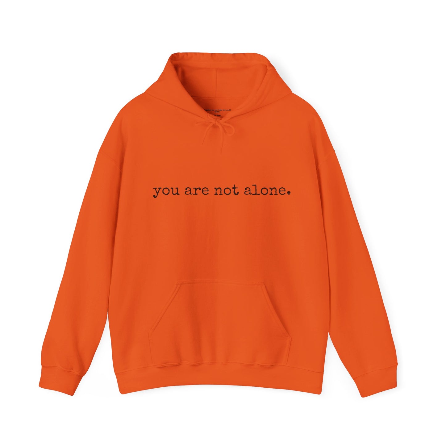 You are NOT alone - Augility Collective Hoodie
