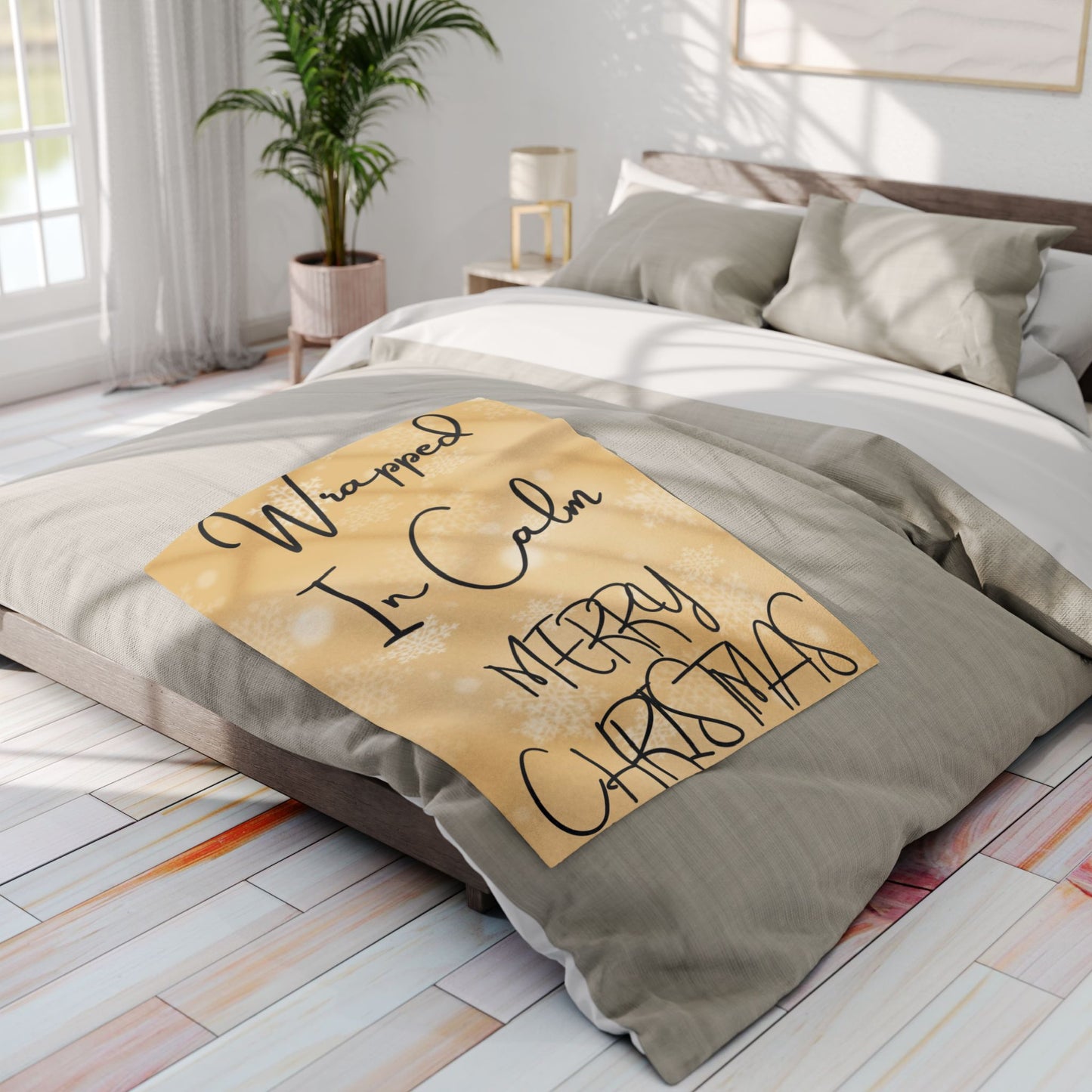Wrapped In Calm Artic Fleece Blanket - Cozy Throw, Perfect Gift for Parents of Neurodiverse Children