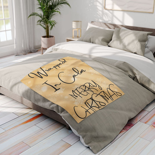 Wrapped In Calm Artic Fleece Blanket - Cozy Throw, Perfect Gift for Parents of Neurodiverse Children