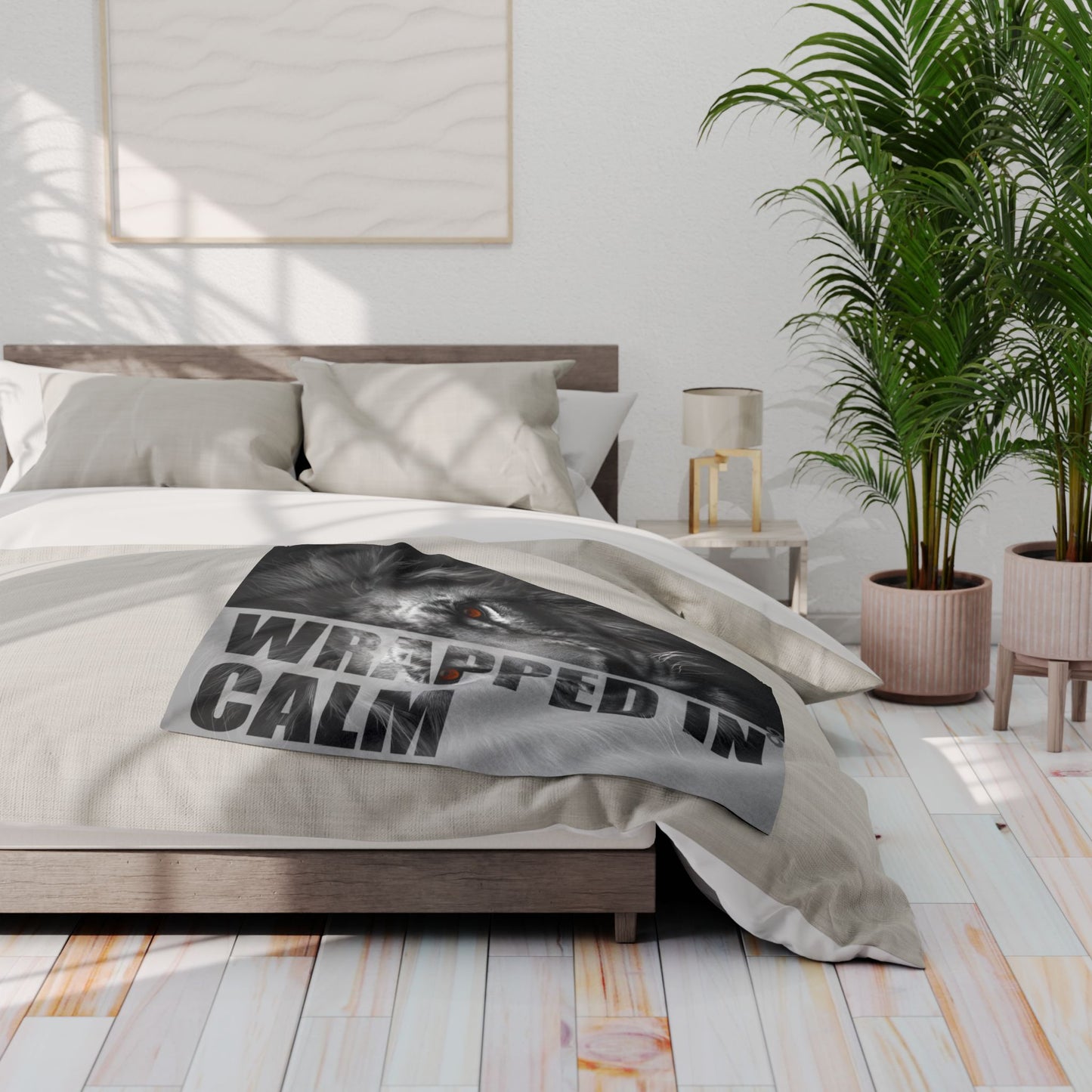 Wrapped In Calm Artic Fleece Blanket - Cozy Throw, Perfect Gift for Parents of Neurodiverse Children