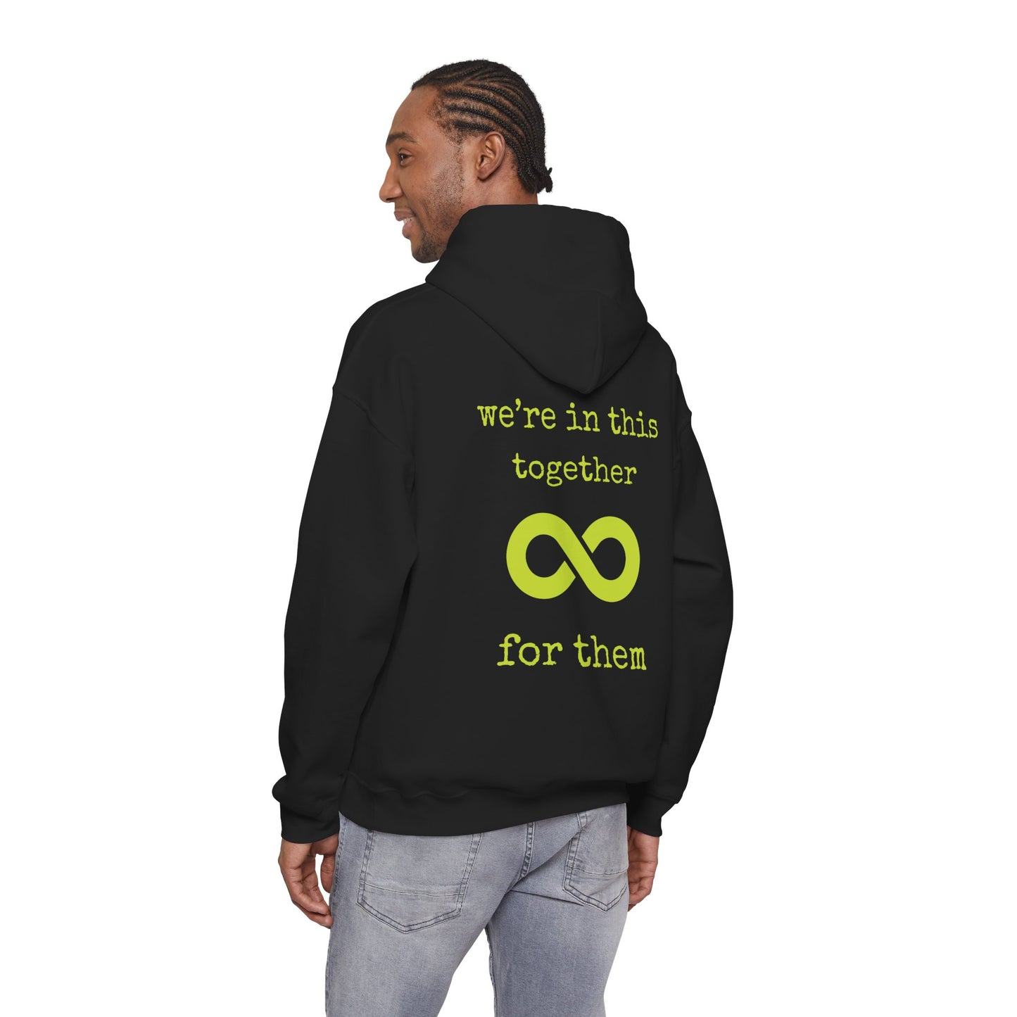 You are not alone - Augility Collective Hoodie - Special Edition Yellow