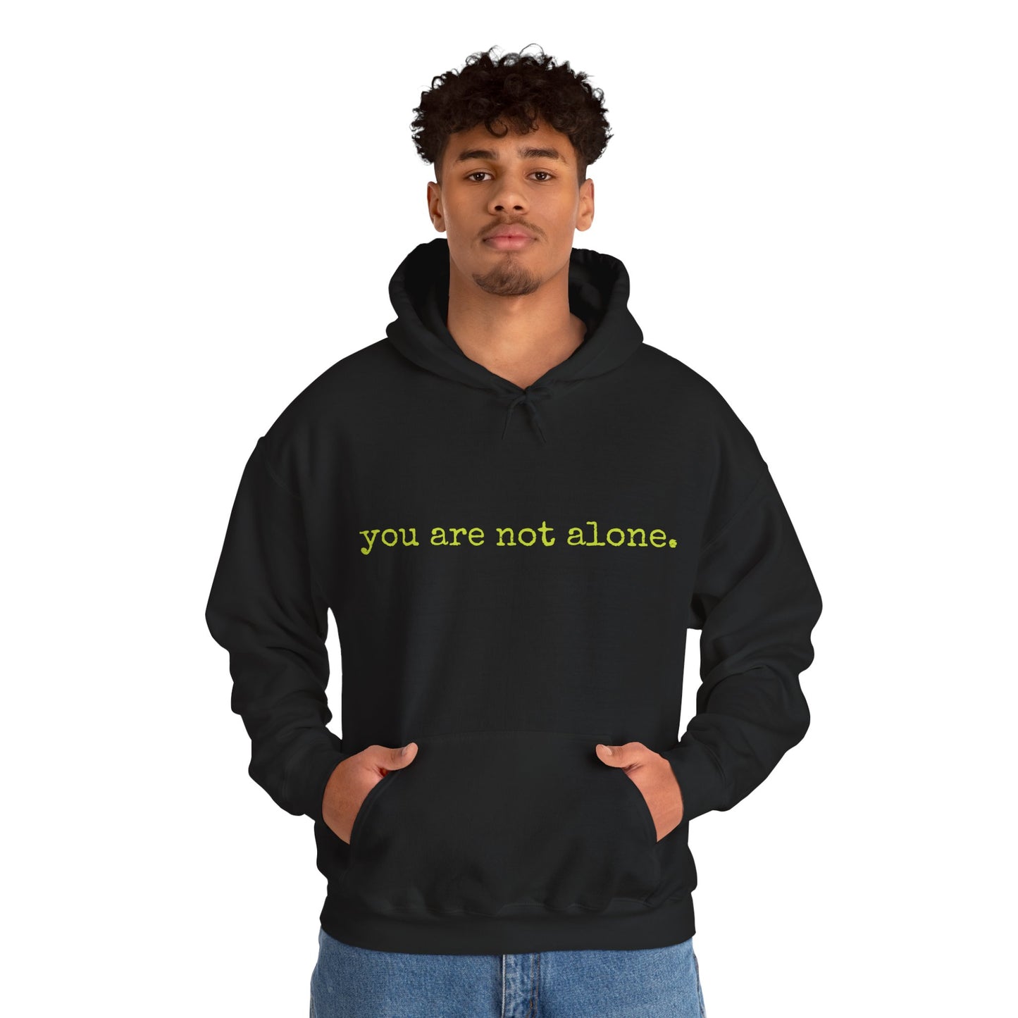You are not alone - Augility Collective Hoodie - Special Edition Yellow