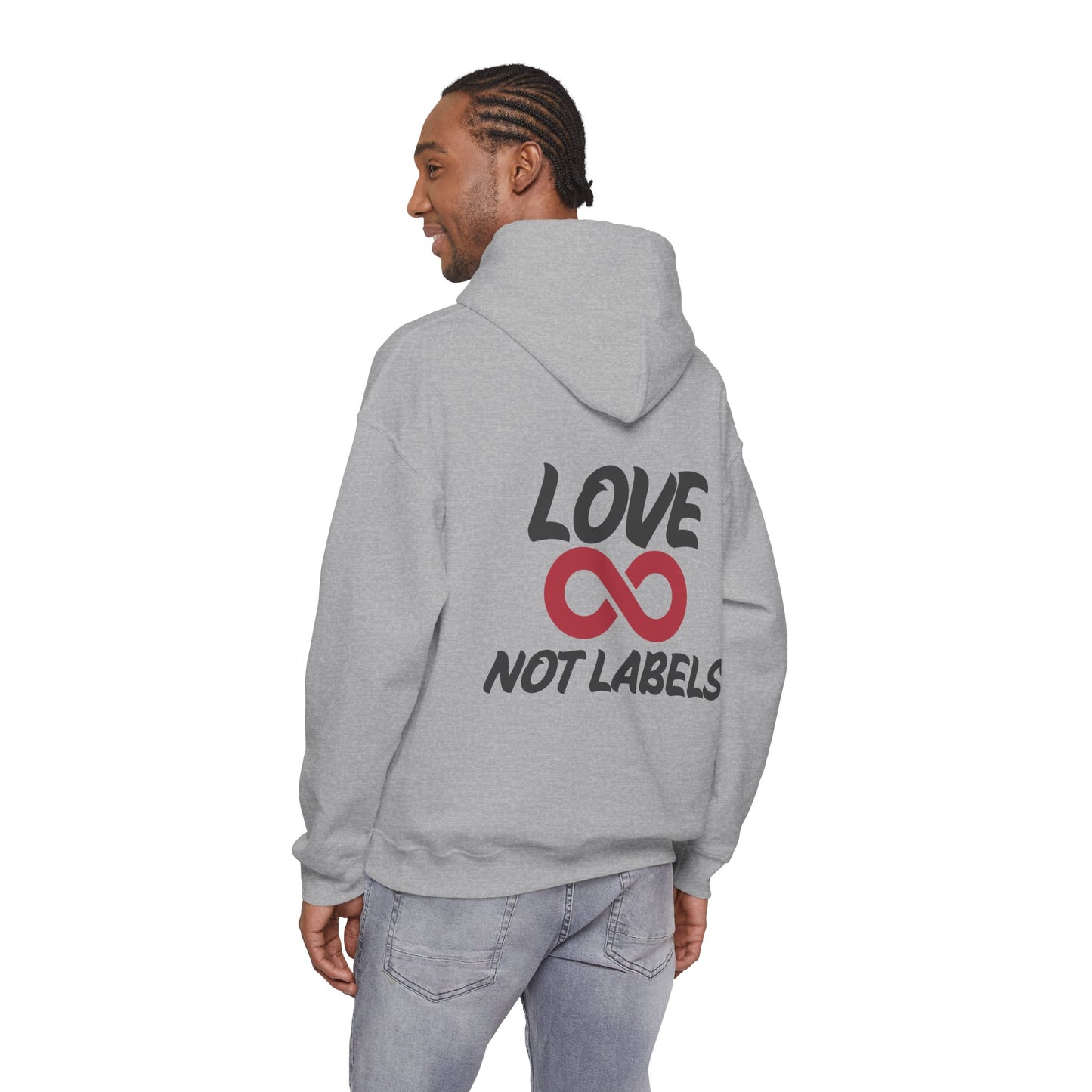 Love, Not Labels - Augility Collective Hoodie
