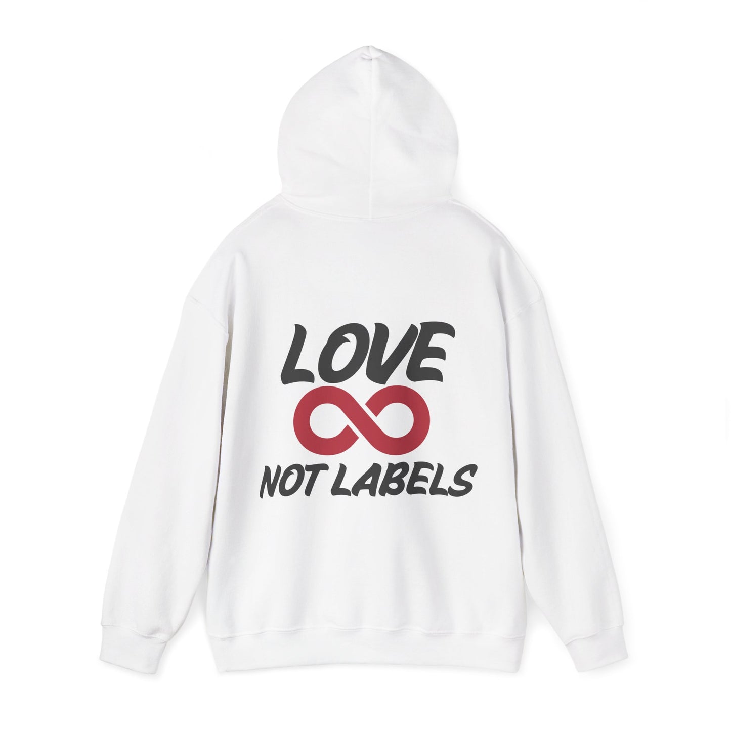 Love, Not Labels - Augility Collective Hoodie