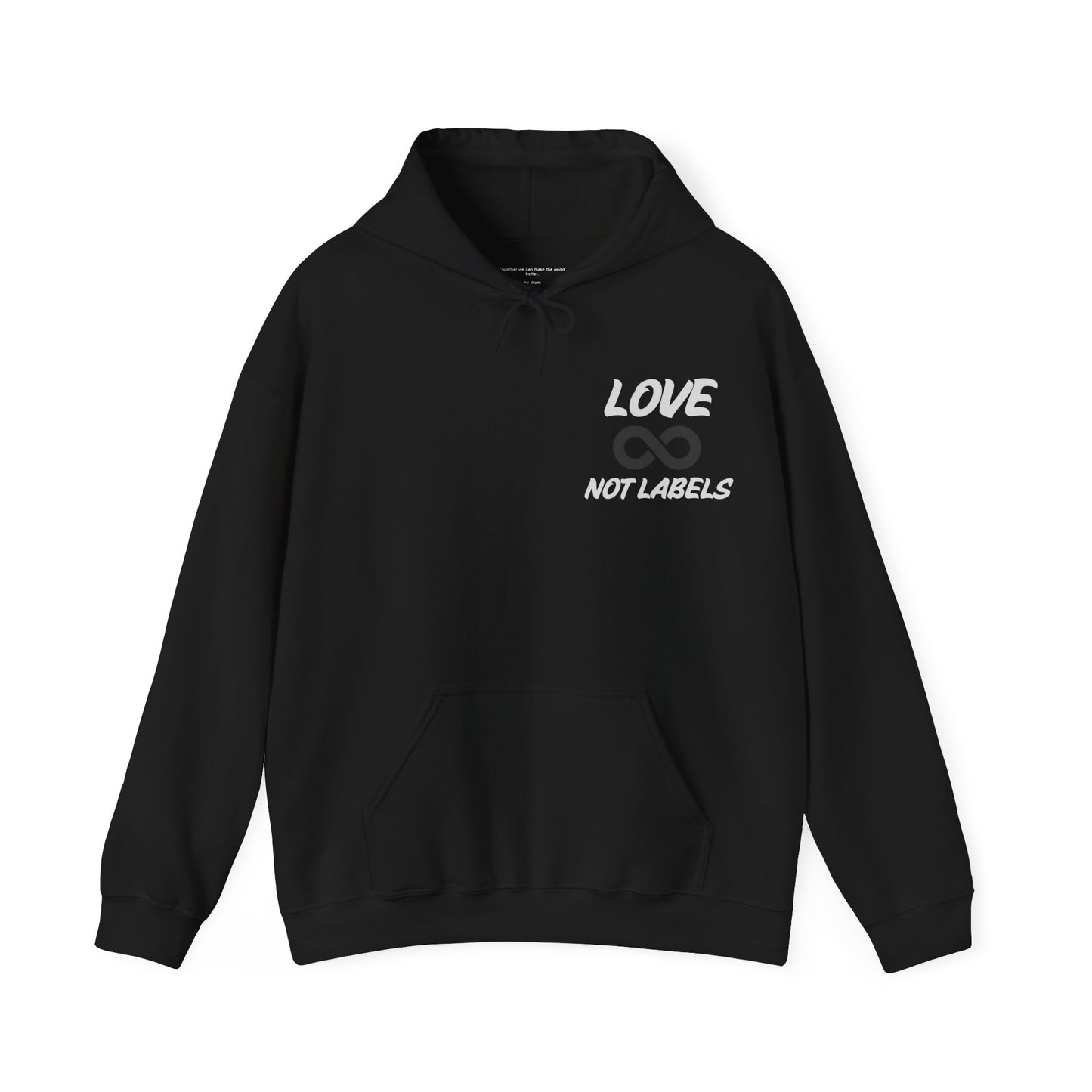 Love, Not Labels - Augility Collective Hoodie