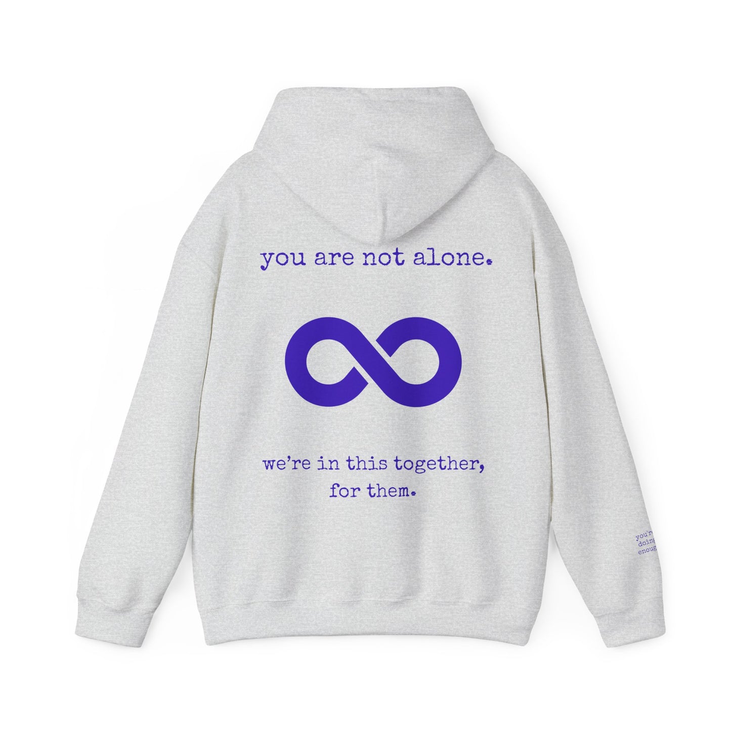Augility Collective Hoodie - Special Edition White & Purple