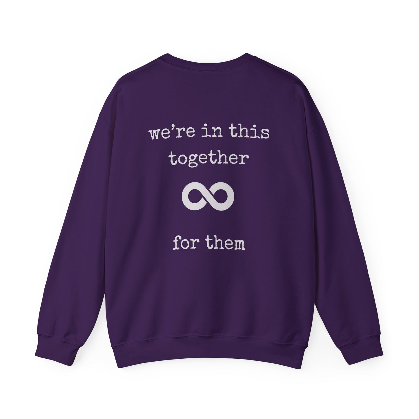 Augility Collective Sweatshirt - Special Edition - ND Purple & White