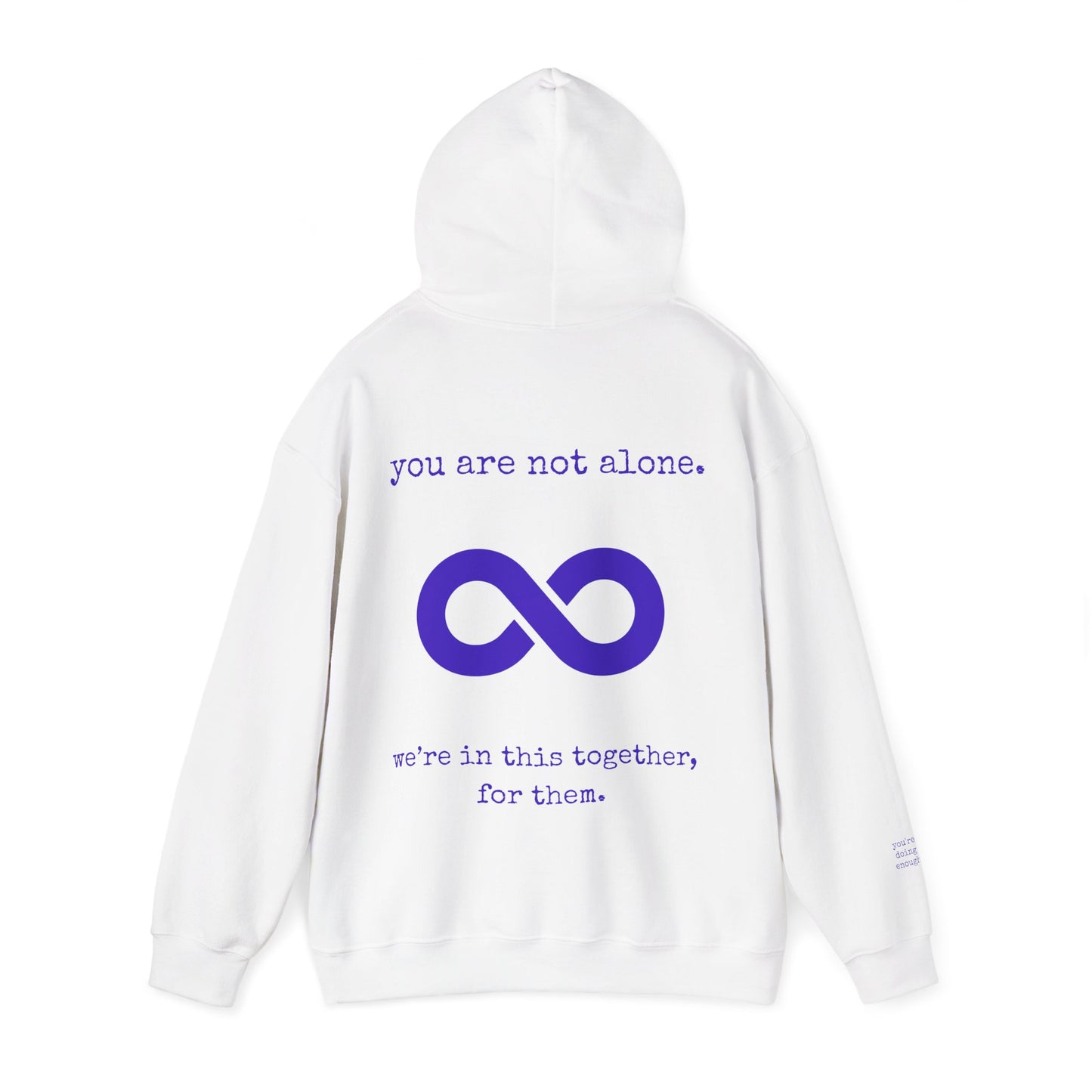 Augility Collective Hoodie - Special Edition White & Purple