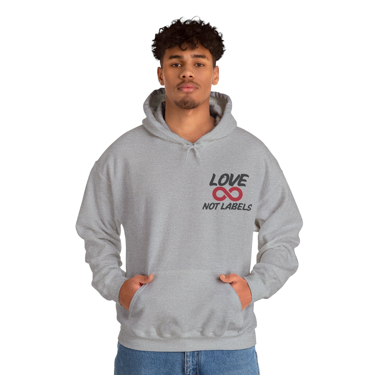 Love, Not Labels - Augility Collective Hoodie